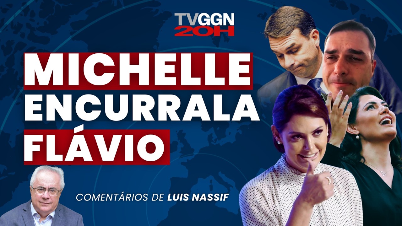 Michelle Bolsonaro expõe Flávio Bolsonaro e cria racha na direita | TVGGN 20H com Nassif (25/06)