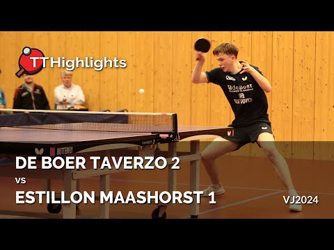 De Boer Taverzo 2 - Estillon Maashorst 1 | 2024-04-13 | Eredivisie voorjaar 2024