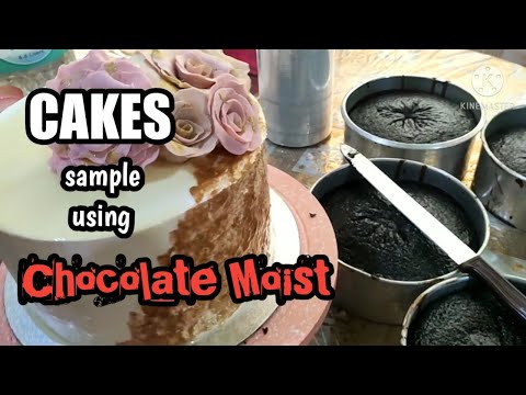 CAKES SAMPLE USING CHOCO MOIST || ARCY TV