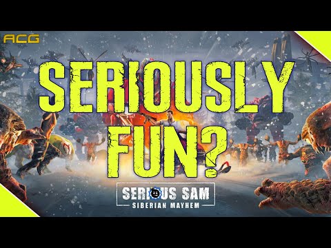 Serious Sam Siberian Mayhem Review - In Progress (Seriously Fun?)