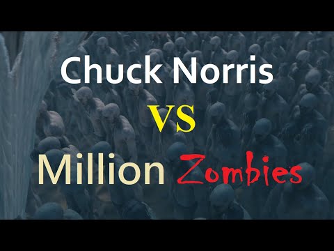Ultimate Epic Battle Simulator 2 | Chuck Norris vs Million Zombies UEBS 2 Epic battle place your bet