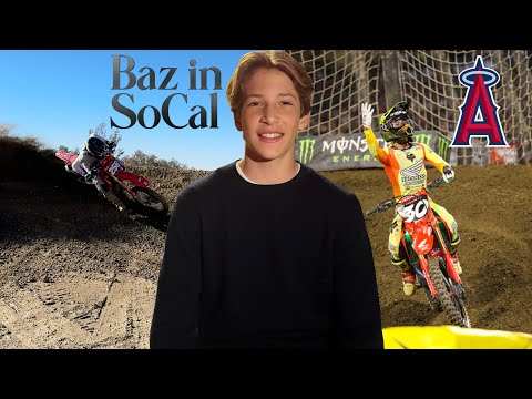 Riding & Watching my First AMA Supercross - Baz in SoCal