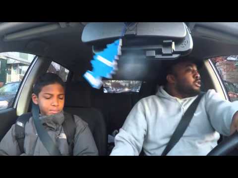 Father Goes Crazy when John Cena Comes On In Car
