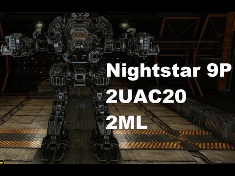 Mechwarrior Online : NSR-9P "Ultra Lethal League" (2xUAC20, 2xML, STD325)