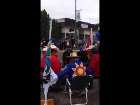Nekaneet First Nations and Metis Nations Grand entry