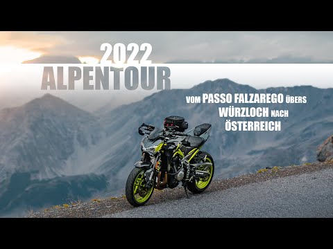 Motorrad Alpentour 2022 | Vom Passo Falzarego übers Würzjoch nach Österreich | 6/6