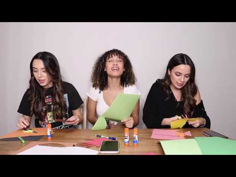 Merrell Twins and Nezza singing the U.S. National Anthem