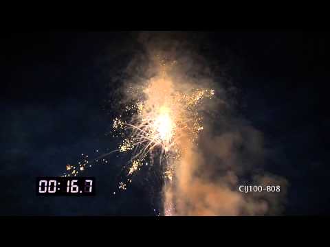 CIJ100-B08 - Cake Ø30mm 100s 38sec H50-55m  I-shape Cat.4 Nec.2300g 1.3G