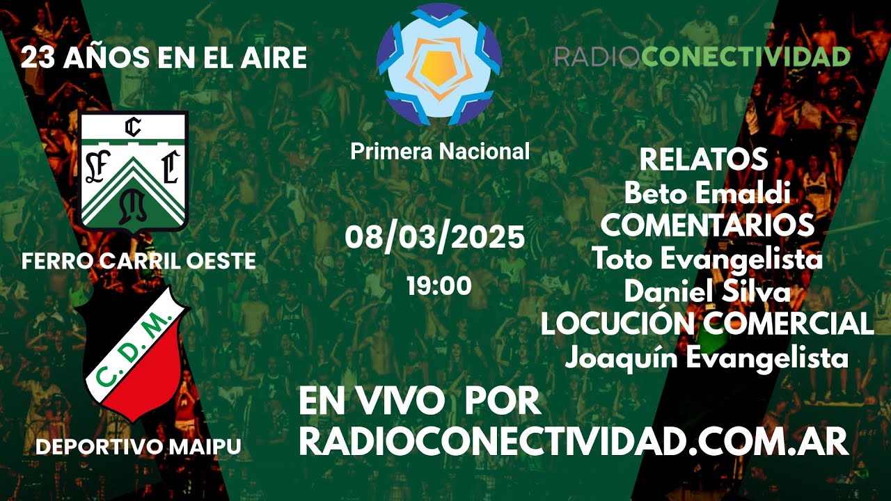 FERRO CARRIL OESTE vs. DEPORTIVO MAIPU (8/3/2025)