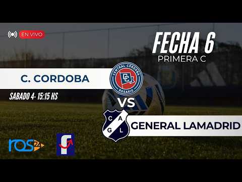 EN VIVO | General Lamadrid vs. Central Córdoba (R) | FECHA 6 - PRIMERA C | 04/04