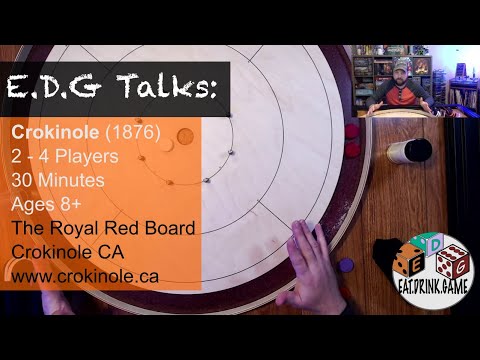 Eat.Drink.Game Talks: All Things Crokinole (& Crokinole Cards)