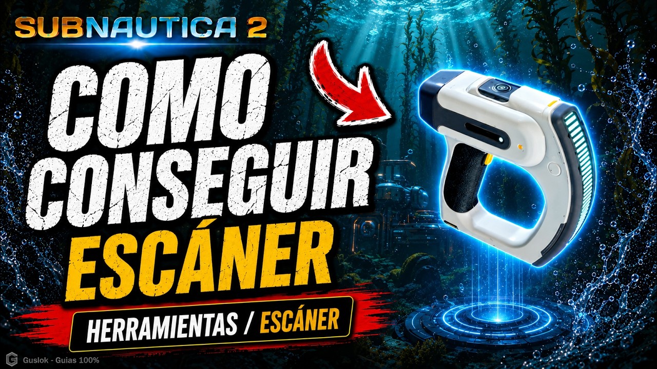 Cómo Conseguir Escáner Fácil | Receta y Materiales Subnautica 2