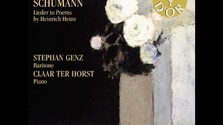 R. Schumann: Lieder to Poems by Heinrich Heine - S. Genz & Claar Ter Horst / Die beiden Grenadiere