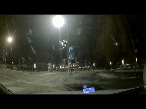 Filmbe illő baleset Csíkszereda központjában