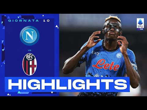 Napoli-Bologna 3-2 | Osimhen segna e decide al ritorno: Gol & Highlights | Serie A TIM 2022/23
