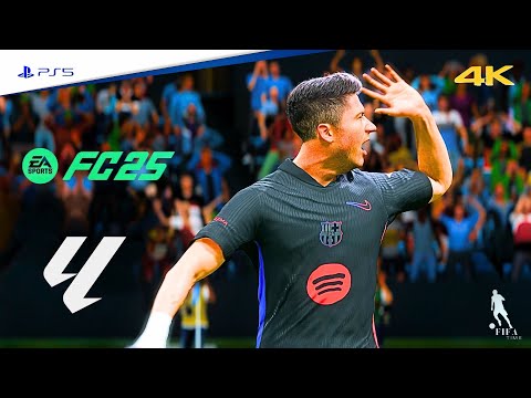 FC 25  Celta Vigo Vs. Barcelona Ft. R Lewandowski, L Yamal | Laliga full Match | PS5™ [4K60]