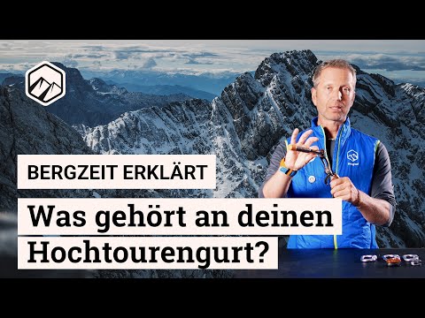 Die richtige Ausrüstung für deinen Hochtourengurt | Bergzeit