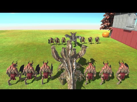 Hydra Armies VS old hydra Armies in similar Price- Animal Revolt Battle Simulator