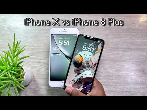 iPhone X vs iPhone 8 Plus FULL COMPARISON in 2025. Are they still GOOD in 2025? - RUBEN TECH!