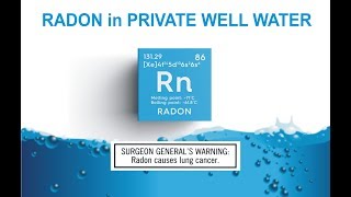 Radon in Private Well Water
