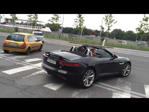 Jaguar F-Type V6 S HARD acceleration sounds
