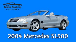 Video Thumbnail for 2004 Mercedes-Benz SL500