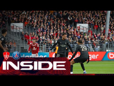 🎥 𝙄𝙉𝙎𝙄𝘿𝙀 🆚 Brest (2-3) - #SB29PSG