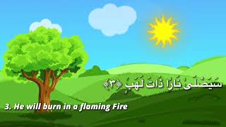 Download lagu Surah Al-Masad (The Palm Fibre) - 1 HOUR REPEAT. Sh. Minshawi with kids mp3