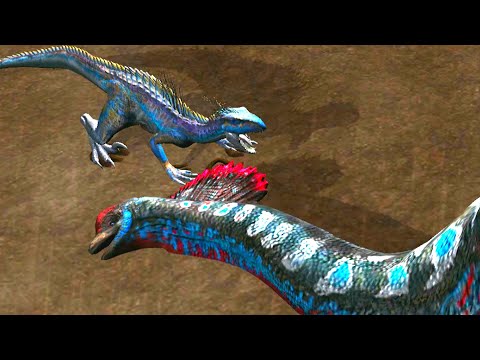 INDORAPTOR 1 VS 3 DEFEAT 9 OPPONENTS | JURASSIC WORLD THE GAME