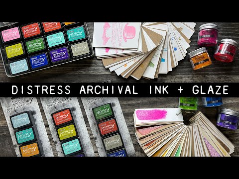 Tim Holtz Distress Archival Ink + Embossing Glaze