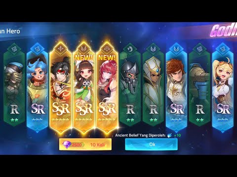 3 SSR DALAM 1X GACHA? GARENA BERCANDA