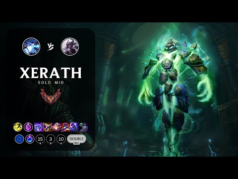 Xerath Mid vs Syndra - EUW Grandmaster Patch 12.23