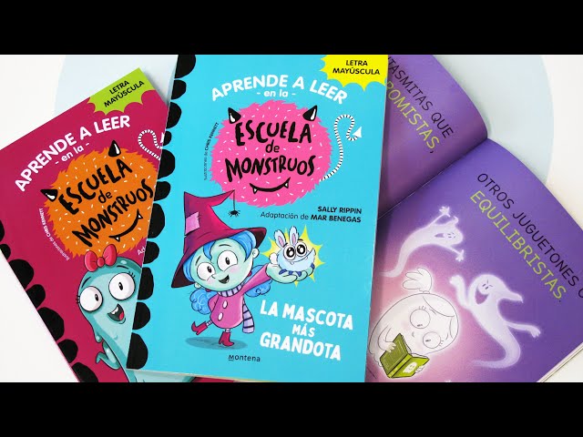 Vídeo relacionado con Aprendre a llegir a l'Escola de Monstres 1 - Una mascota trapellota: Amb lletra MAJÚSCULA (llibres per a nens a partir de 5 anys) (Montena)