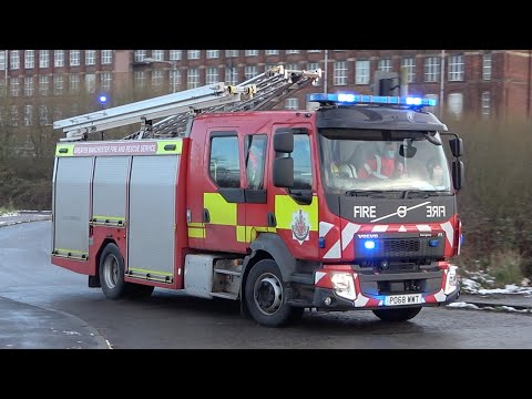 Ashton Pump Turnout - Greater Manchester Fire And Rescue Service