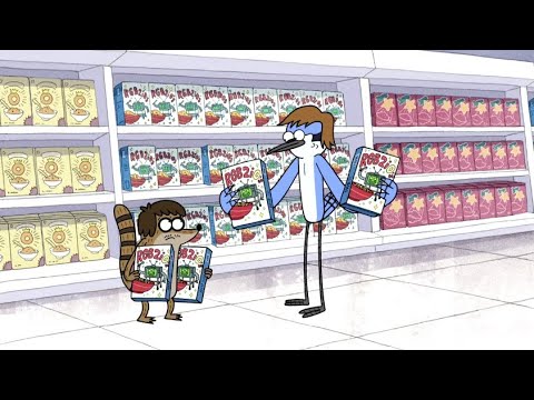 Mordecai y Rigby Hacen el Reto del Cereal | Un Show Más | Español Latino HD