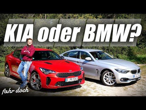 20.000€ Unterschied? BMW 440i Xdrive GC vs KIA Stinger GT | DUELL DER POWER GT´s  | Fahr doch