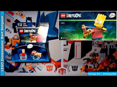 LEGO Dimensions The Simpsons Bart & Krusty The Clown Fun Pack