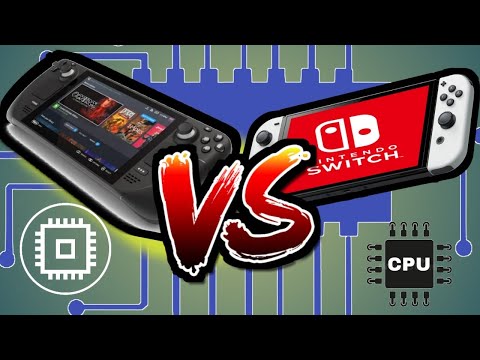 Steam Deck vs Nintendo Switch OLED