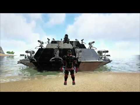 ARK. Постройка Штурмового Плота. (M - 250)