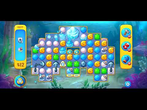 Fishdom level 11077 no boosters フィッシュダム ノーマル