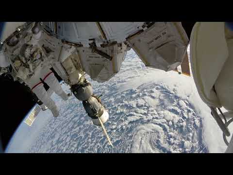 ISS Expedition 50: US EVA #41 - Peggy Whitson GoPro [Part 15]