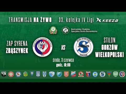 ZAP SYRENA ZBĄSZYNEK - STILON GORZ&Oacute;W WIELKOPOLSKI &ndash; KEEZA IV LIGA LUBUSKA