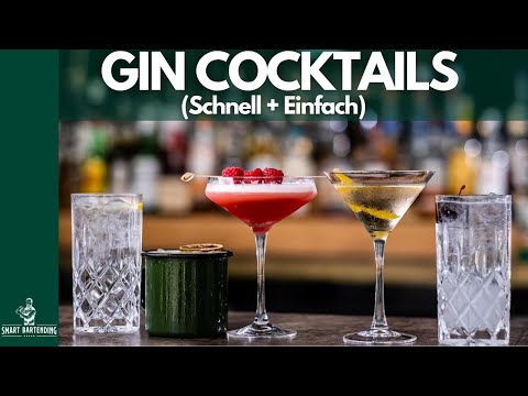 Simple Gin Cocktails 🍋 | SmartBartending