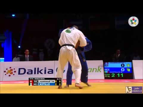 Judo 2014 Grand Prix Havana: Chammartin (SUI) - Castillo (MEX) [-60kg] bronze