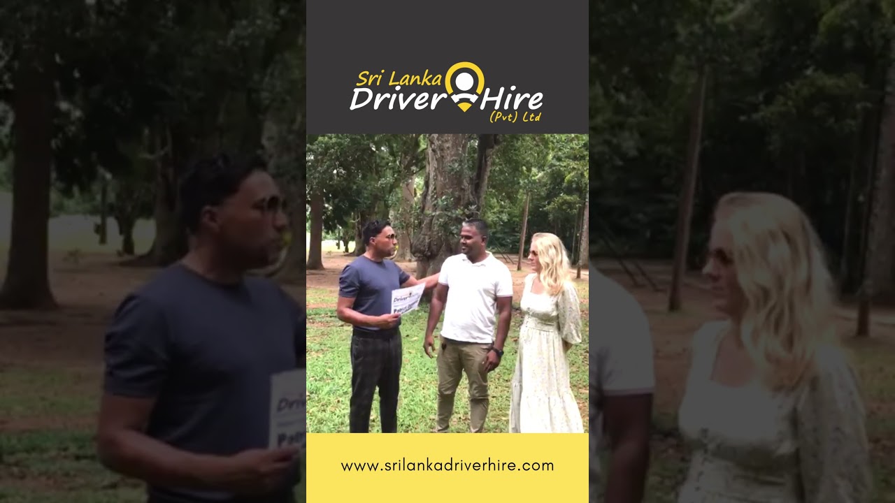 Sri Lanka Driver Guide with Car  for your Private Tailor made Holidays in Sri Lanka