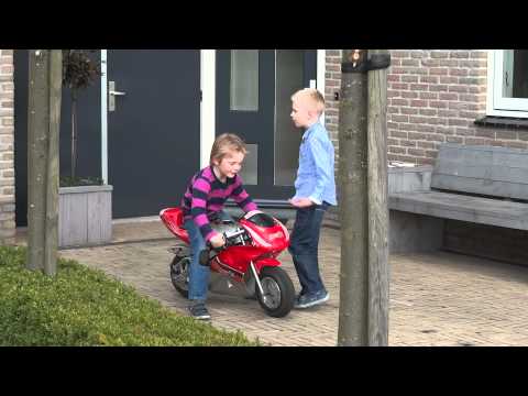 Jens Rill op de motor