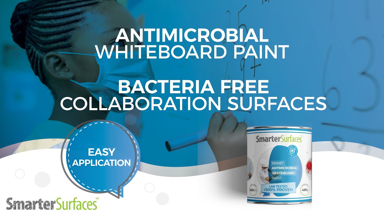 World's 1st Antimicrobial Whiteboard Paint | Create Safe Working Environments