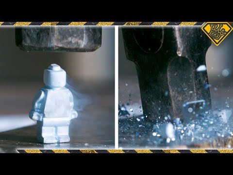 We Could Watch Frozen Metal Being Smashed To Pieces In Slow Mo All Day