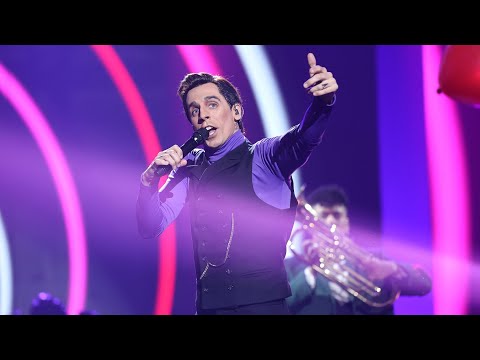 Diego Arroyo imita a Robbie Williams en 'Candy' - Tu Cara Me Suena