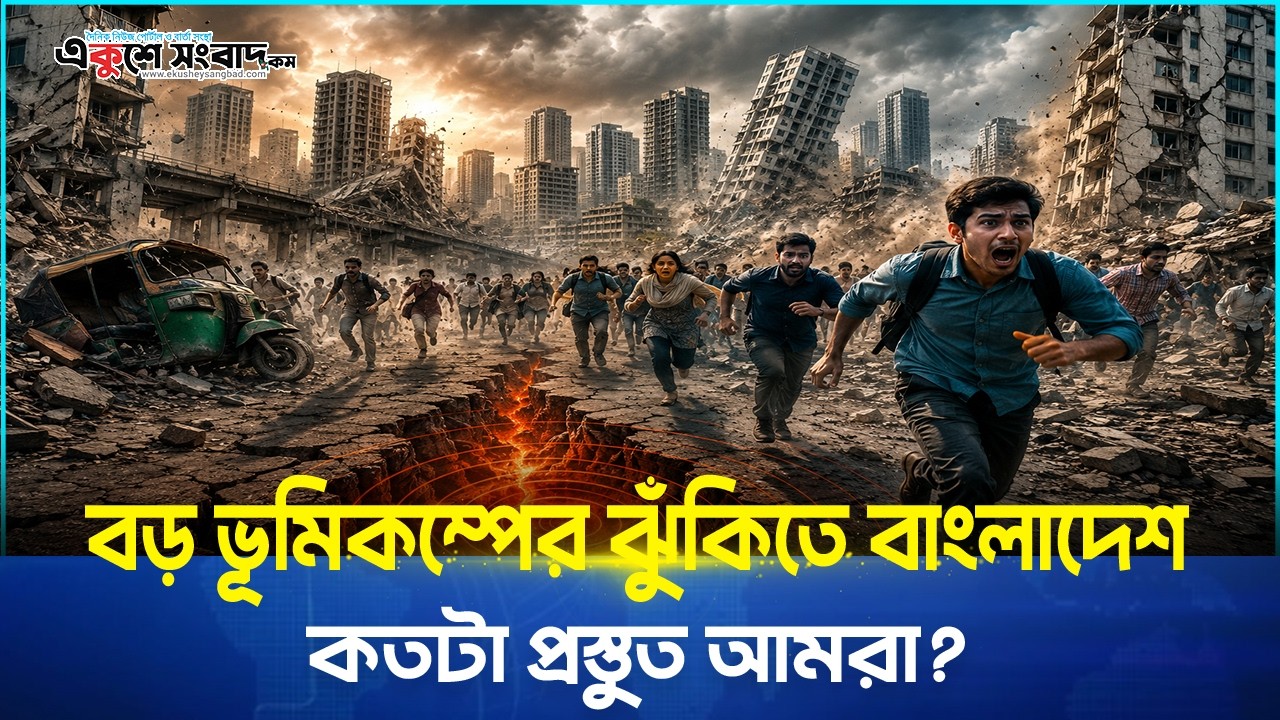  বড় ভূমিকম্পের ঝুঁকিতে বাংলাদেশ, কতটা প্রস্তুত আমরা? 